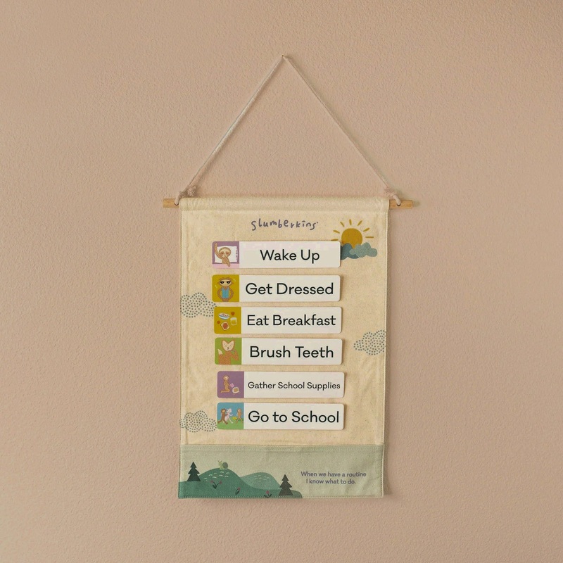 Slumberkins Routines Visual Schedule