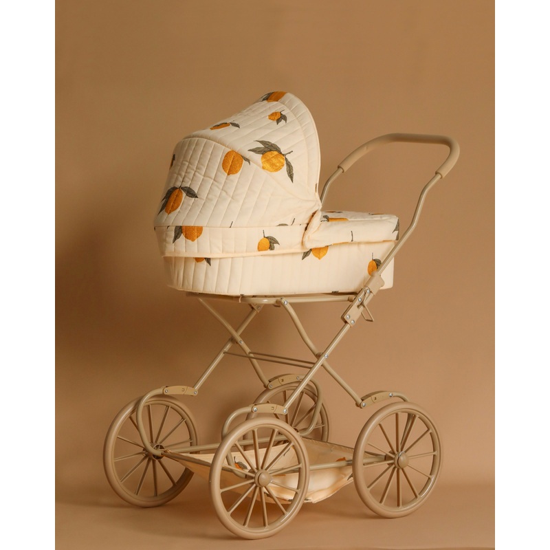 Doll Pram - Glitter Lemon