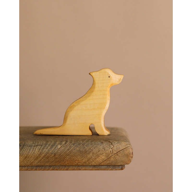 Handmade Wooden Labrador Dog