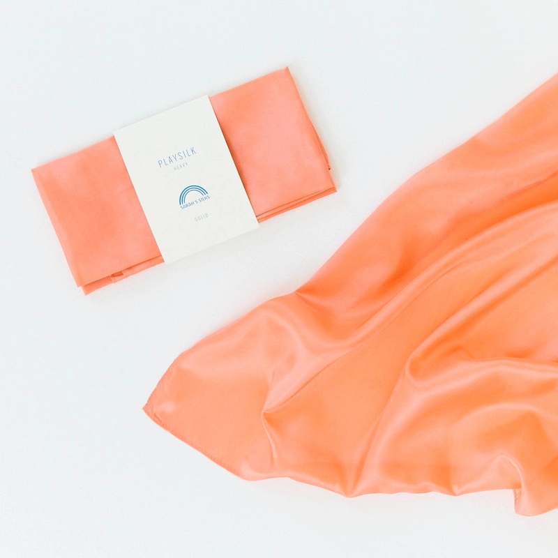 Sarah's Silk Heavy Playsilk Large - Peach