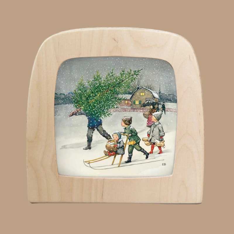 Silhouette Only - Around The Year (December) for Toverlux Lamp
