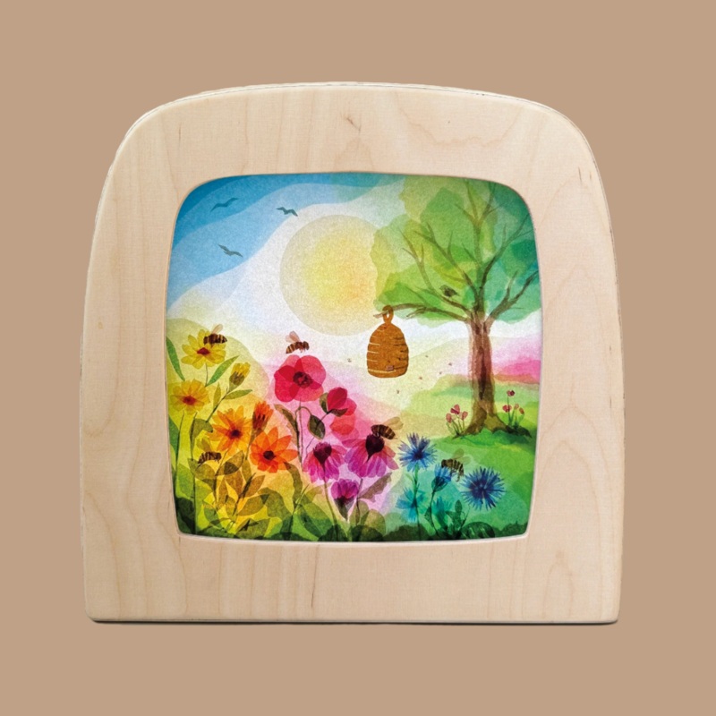 Silhouette Only - Honeybees for Toverlux Lamp