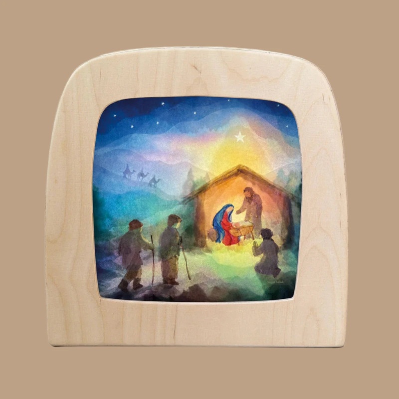 Silhouette Only - Joseph & Mary for Toverlux Lamp