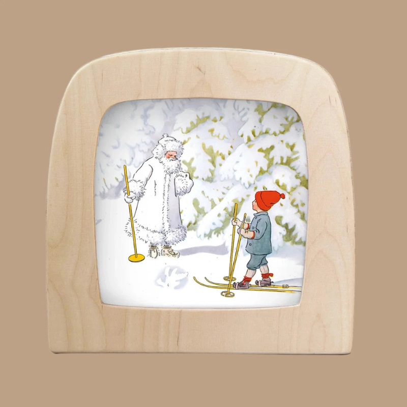 Silhouette Only - Ollie's Ski Trip silhouette - Jack Frost for Toverlux Lamp