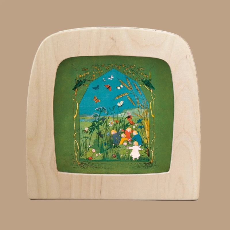 Silhouette Only - The Story of the Root Children Silhouette - Summer for Toverlux Lamp