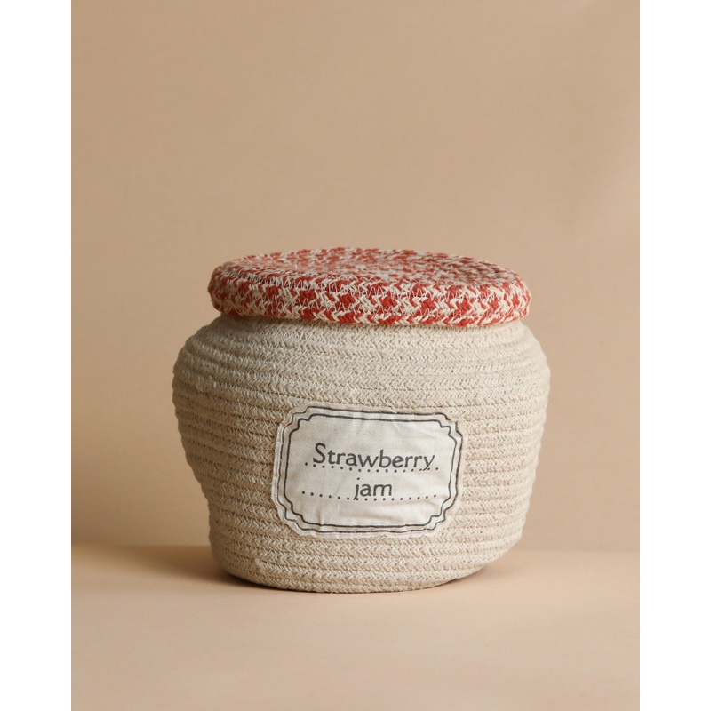 Strawberry Jam Jar Basket