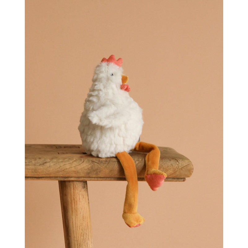 Charlie the Chicken Rattle Stuffed Animal