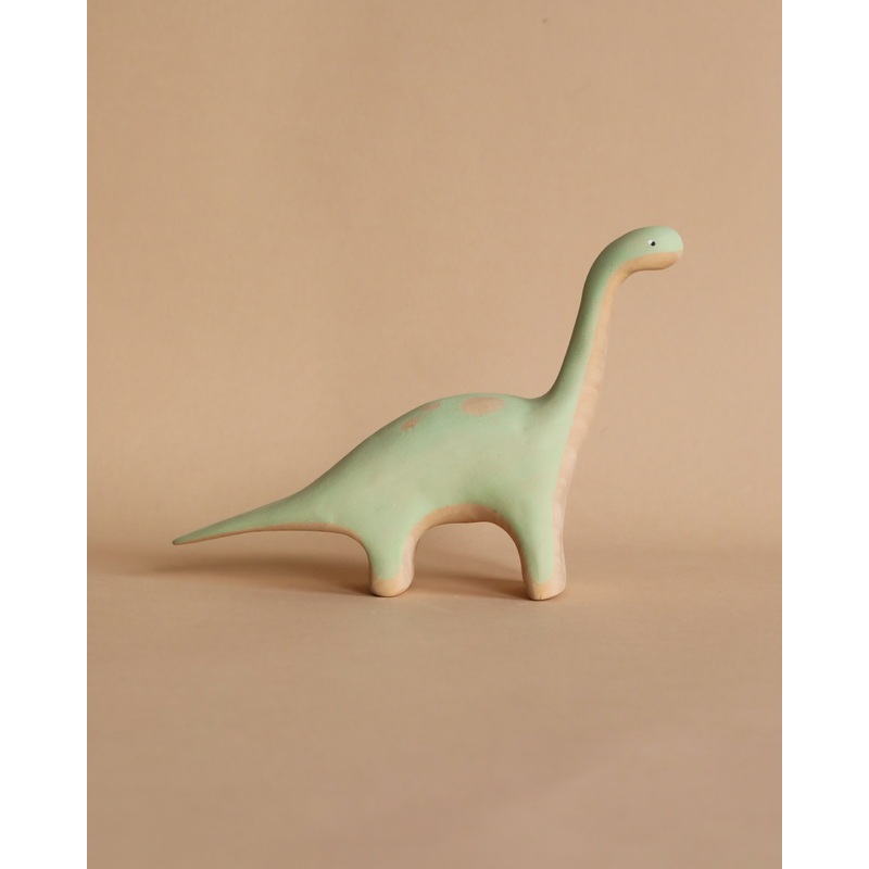 Handmade Wooden Brachiosaurus Dinosaur