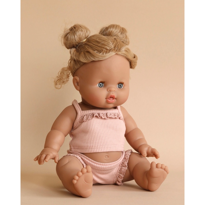 Minikane Baby Doll (13") - Louise (Clothing Sold Separately)