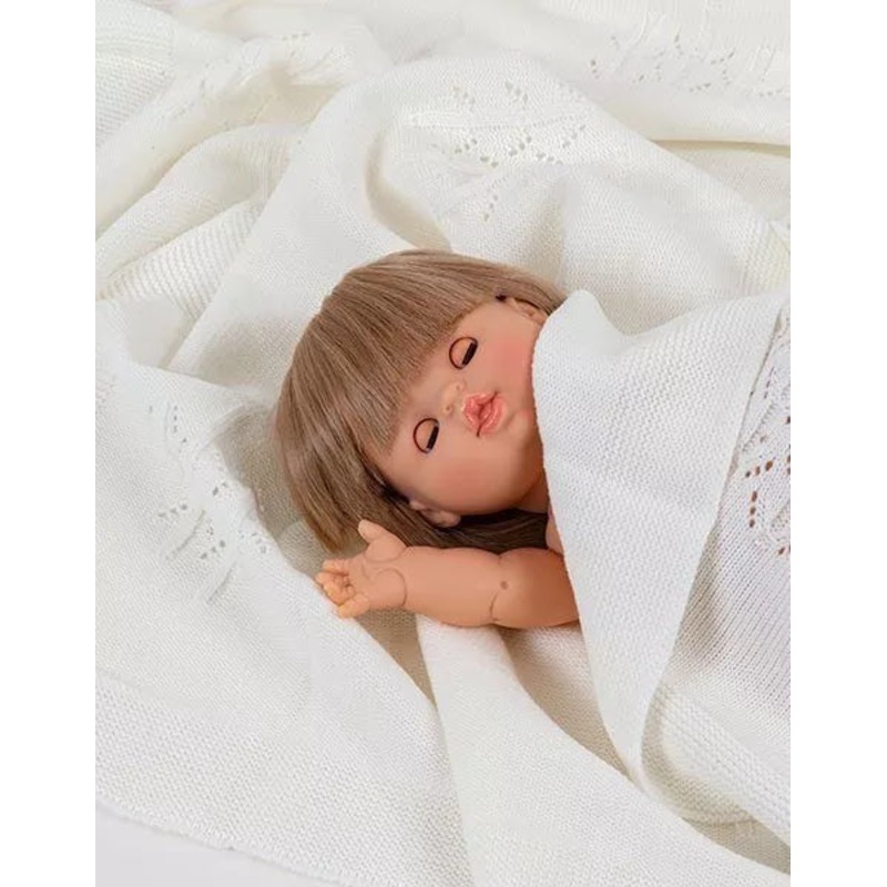Minikane Baby Doll With Sleeping Eyes (13") - Yz (Clothing Sold Separately)
