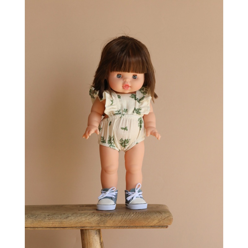 Minikane Standing Doll (14") - Chla With Clothing & Shoes