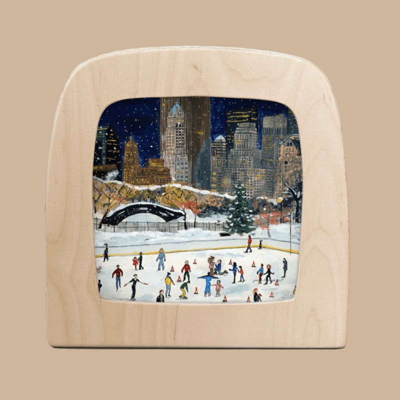 Silhouette Only - Christmas in New York for Toverlux Lamp