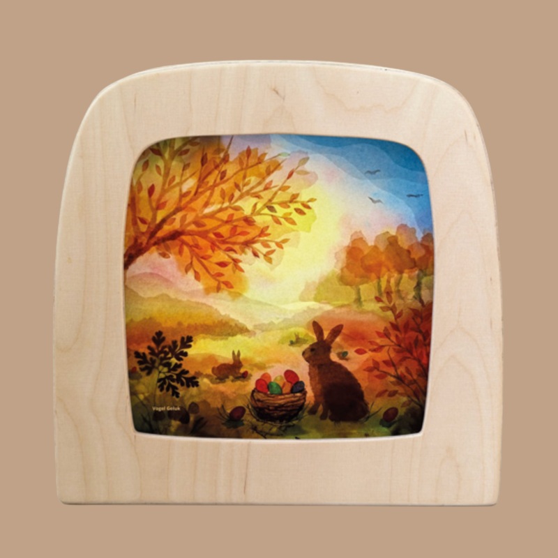 Silhouette Only - Easter Basket for Toverlux Lamp