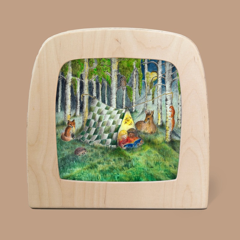 Silhouette Only - Forest Whispers for Toverlux Lamp