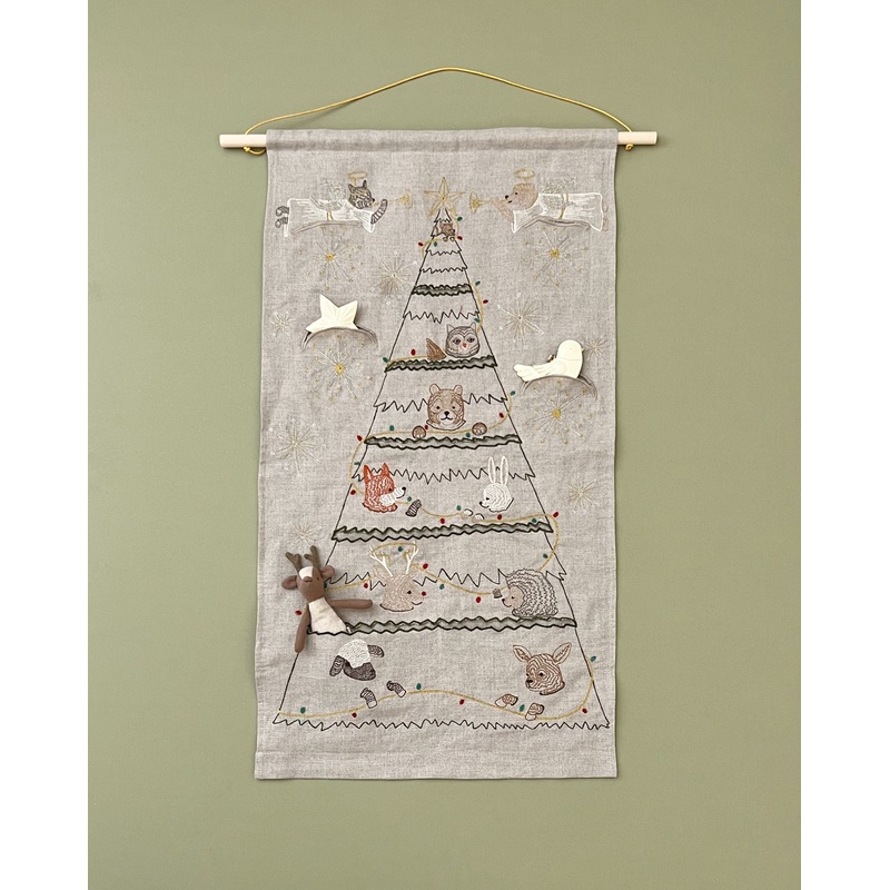 Coral & Tusk Embroidered Advent Calendar