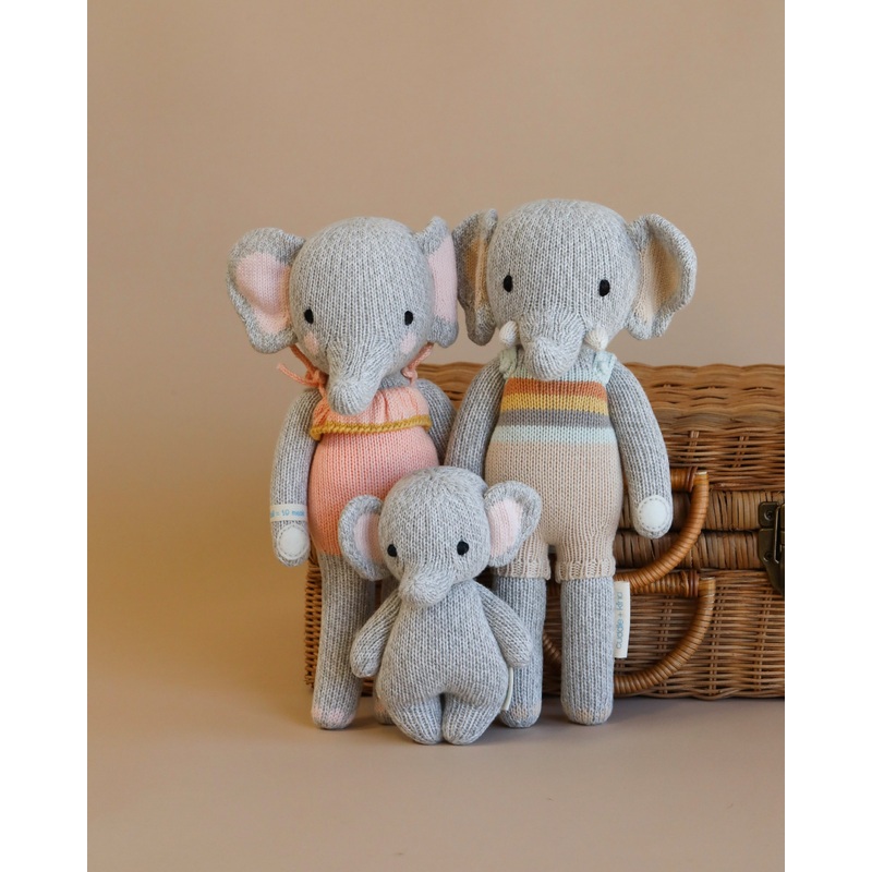 Cuddle + Kind Elephant Stuffed Animal