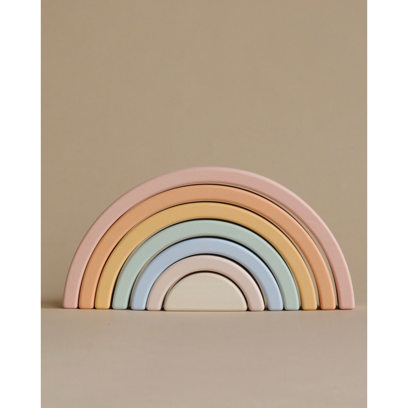 Handmade Rainbow Stacker - Pastel