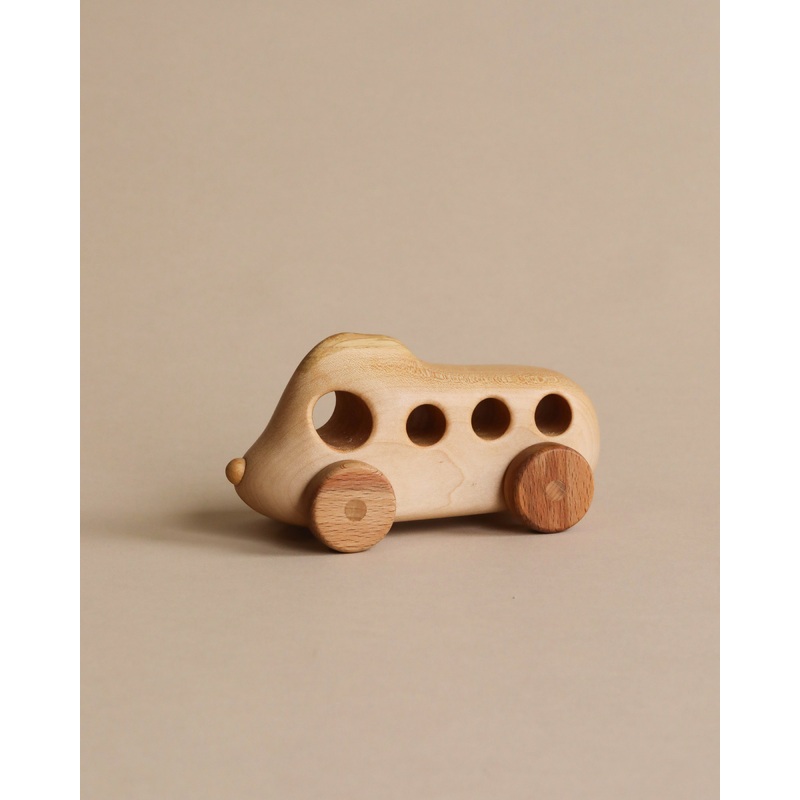Handmade Wooden Bus