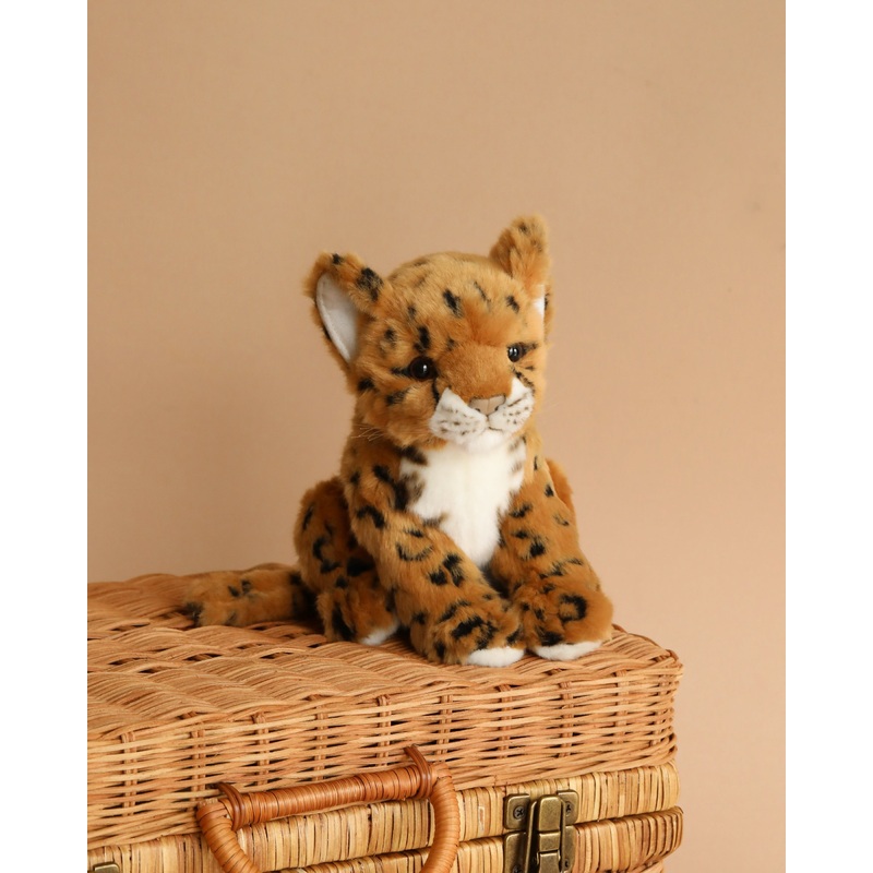 Jaguar Cub Sitting Stuffed Animal