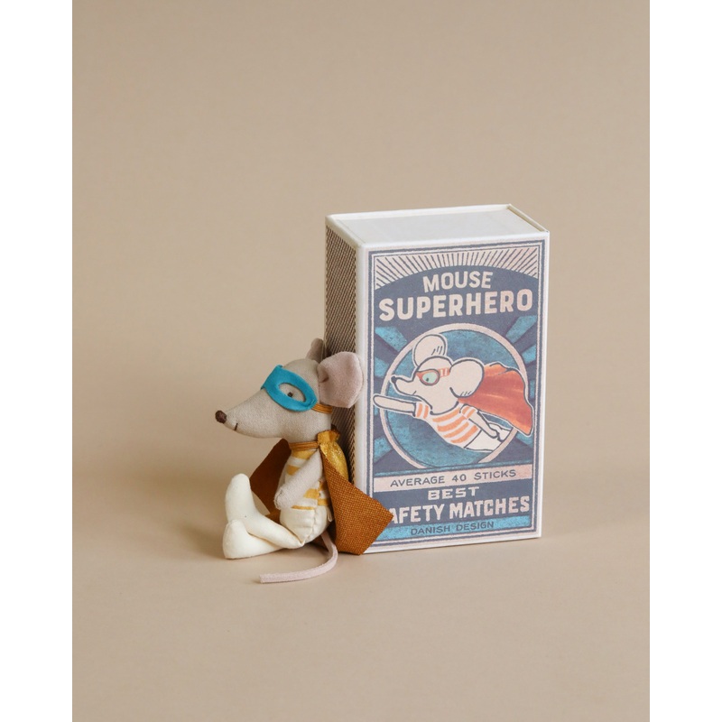 Maileg | Superhero Mouse, Little Brother