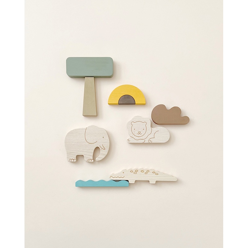 Wooden Safari Set