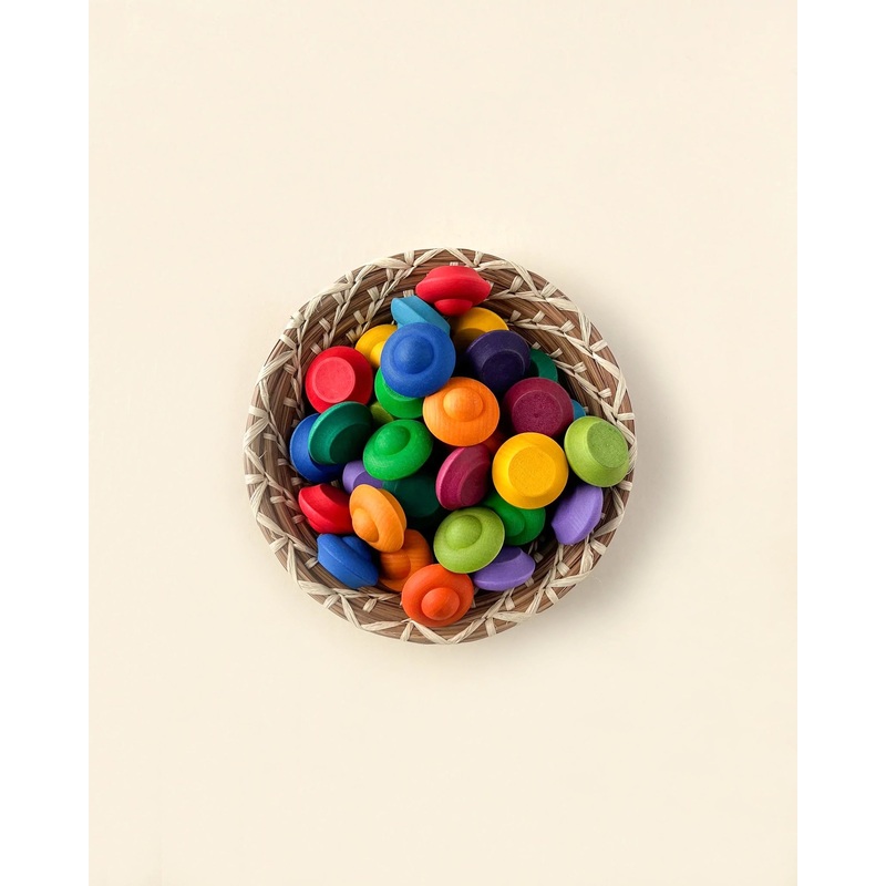 Grapat Mandala Rainbow Flowers