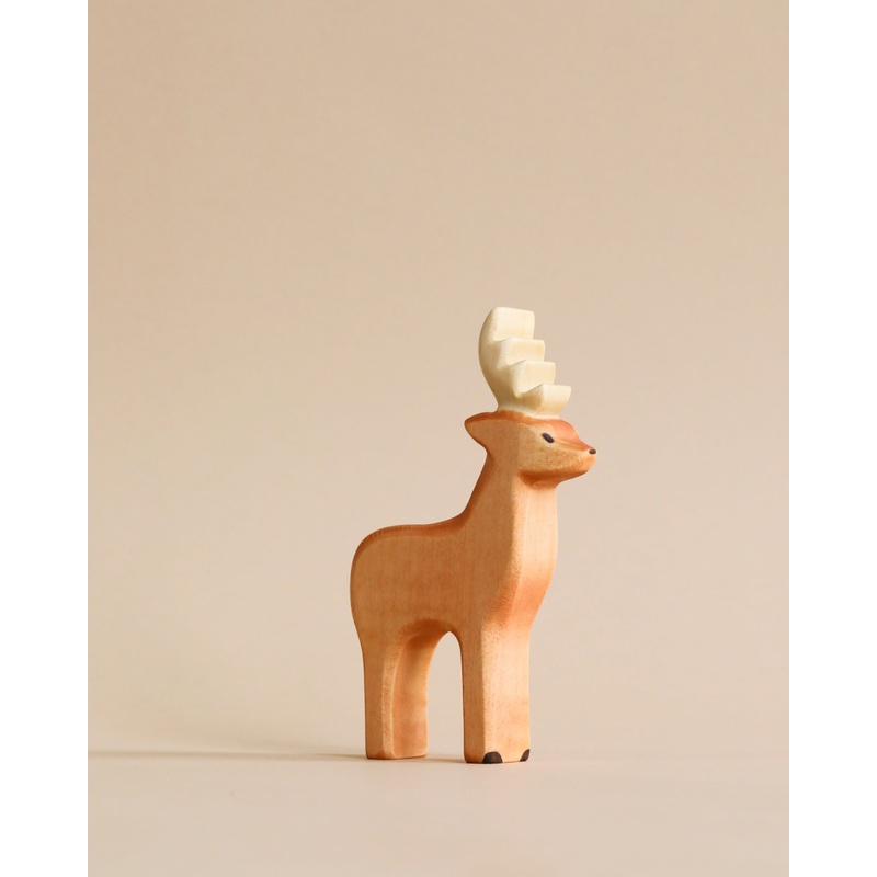 Handmade Holzwald Male Deer