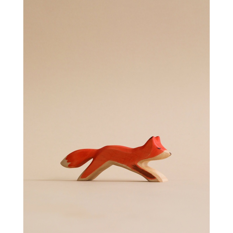 Handmade Holzwald Running Fox