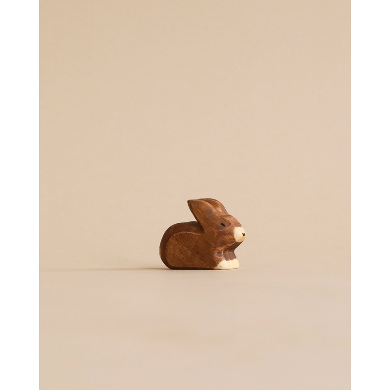 Handmade Holzwald Small Brown Rabbit