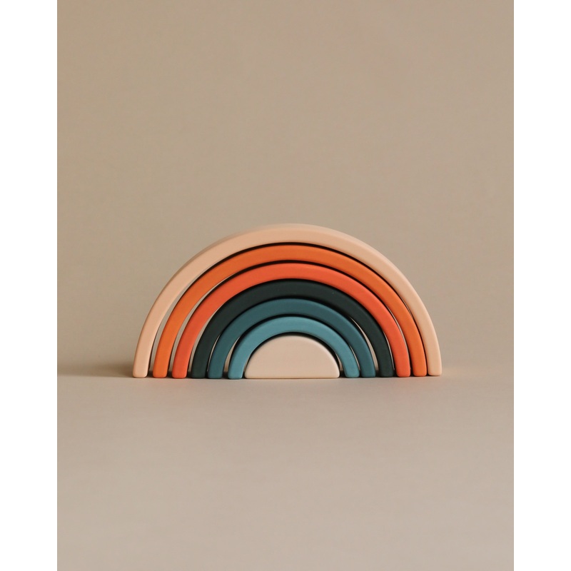 Handmade Mini Rainbow Stacker - Tropics