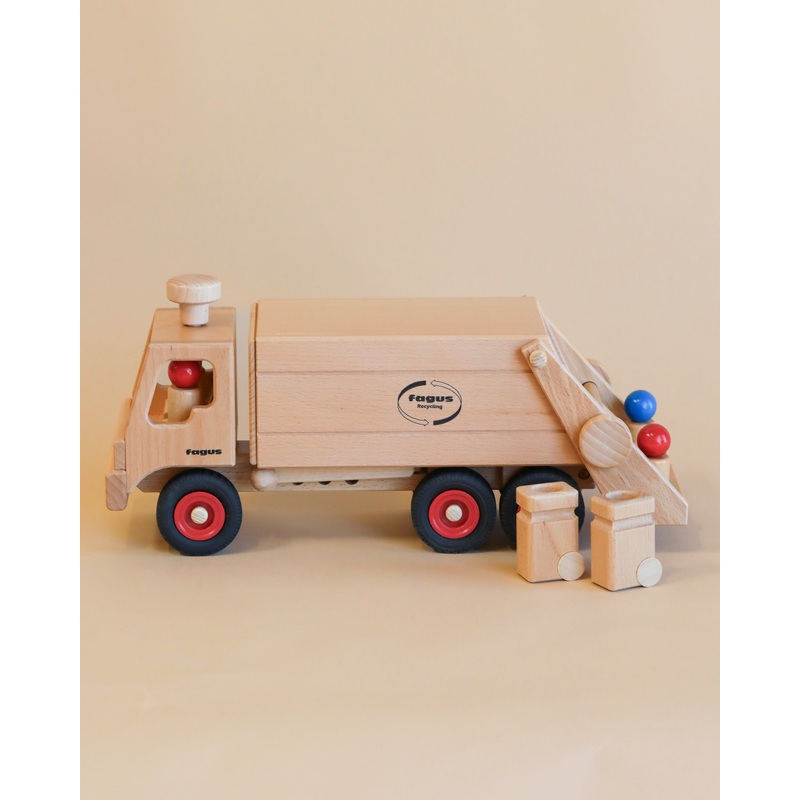 Fagus Wooden Garbage Truck