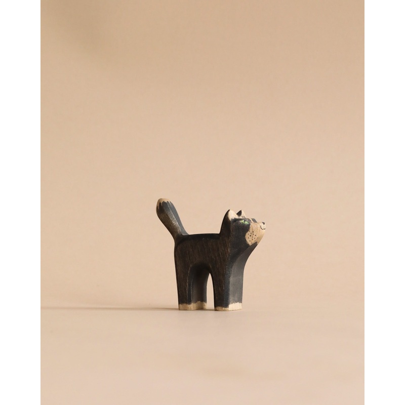 Handmade Holzwald Black Cat