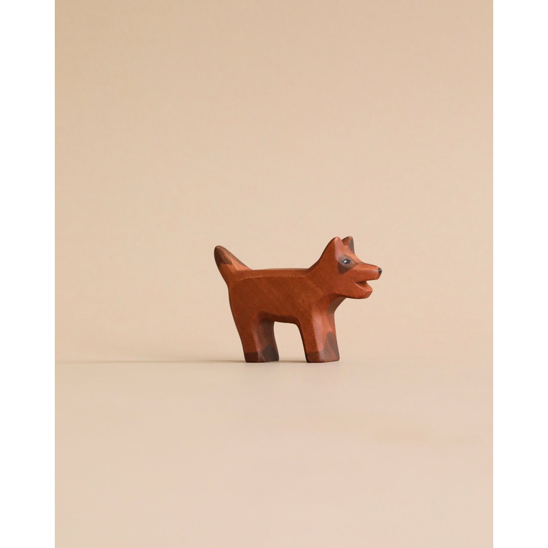 Handmade Holzwald Brown Dog