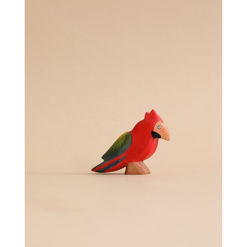 Handmade Holzwald Parrot Bird