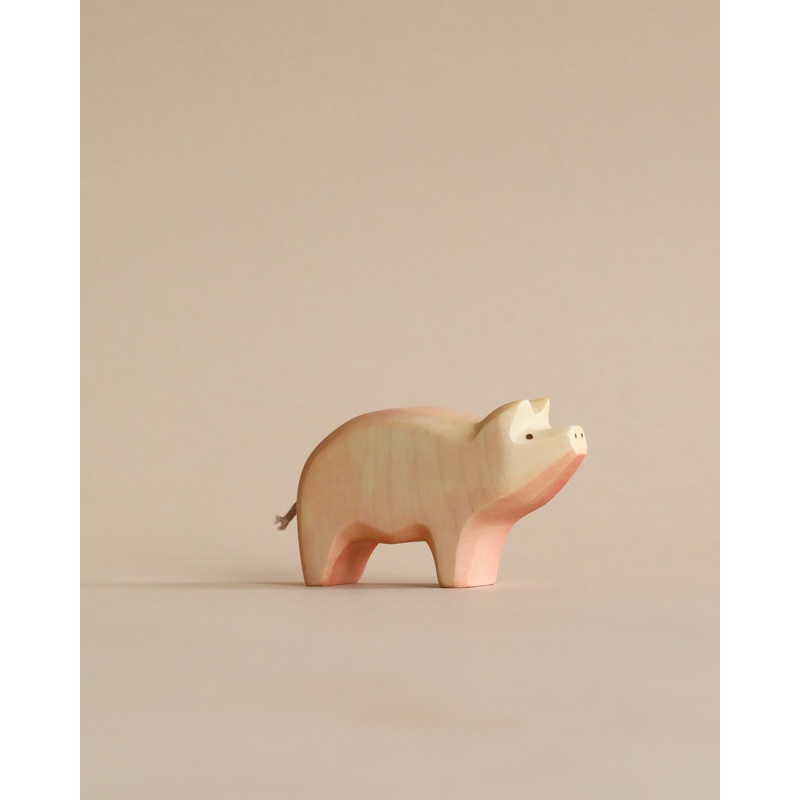Handmade Holzwald Pig