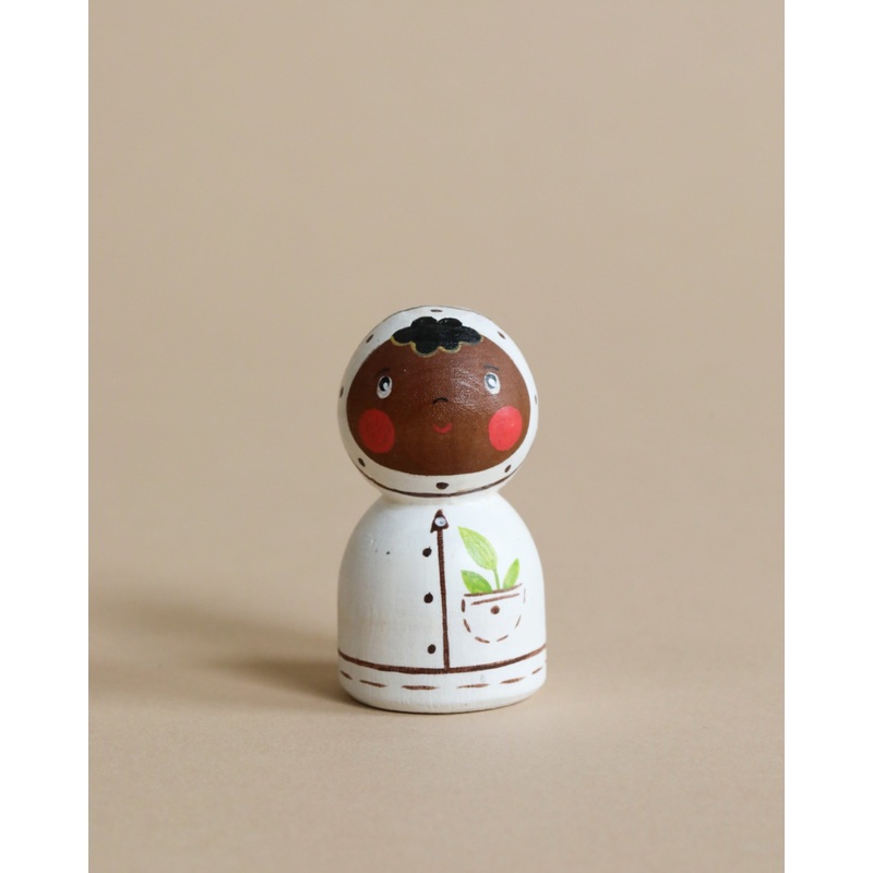 Handmade Wooden Astronaut