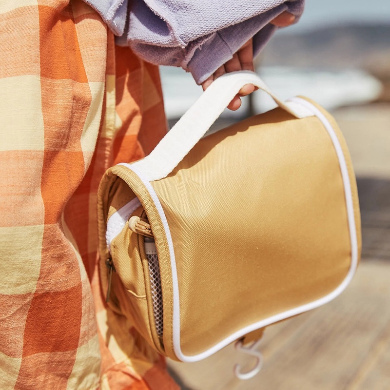 Olli Ella See Ya Wash Bag - Butterscotch