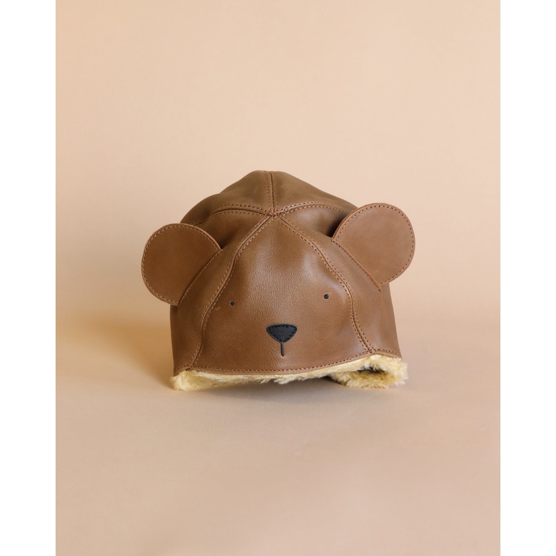 Donsje Leather Classic Hat - Bear