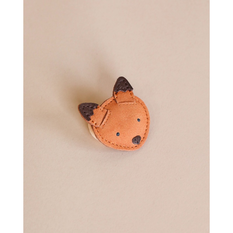 Donsje Leather Hair Tie - Fox