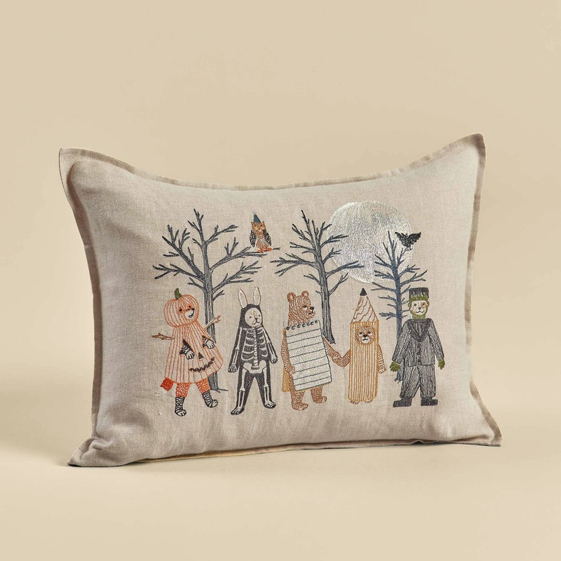 Full Moon Masquerade Pillow