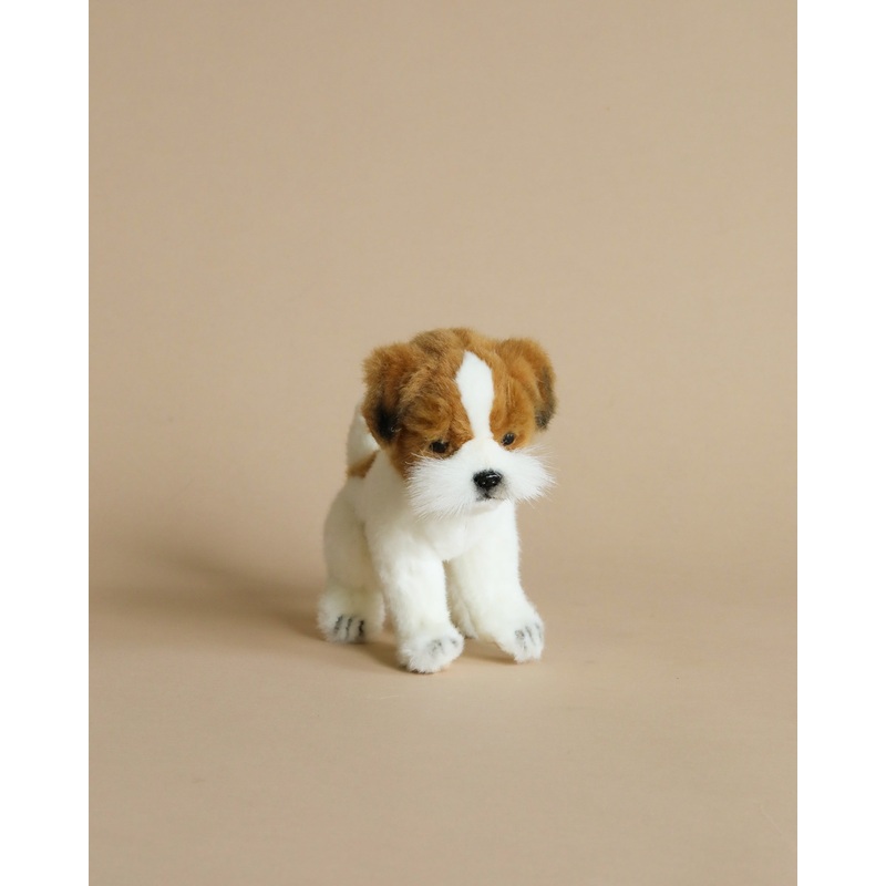Jack Russel Tea Cup Dog Stuffed Animal