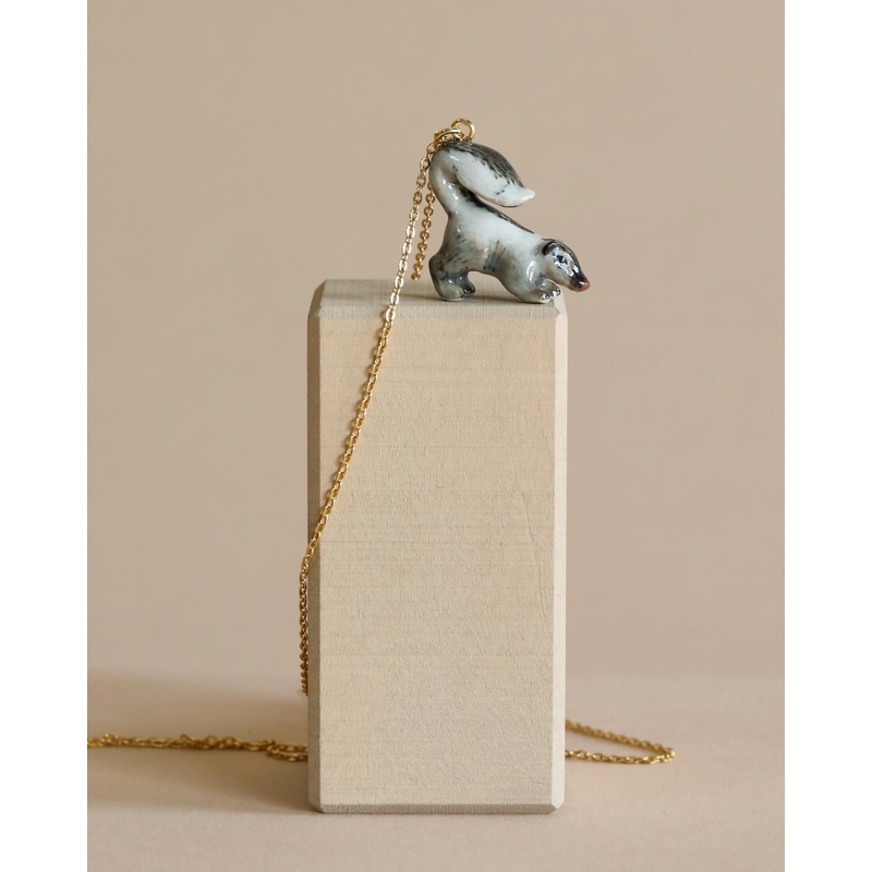 Skunk Necklace