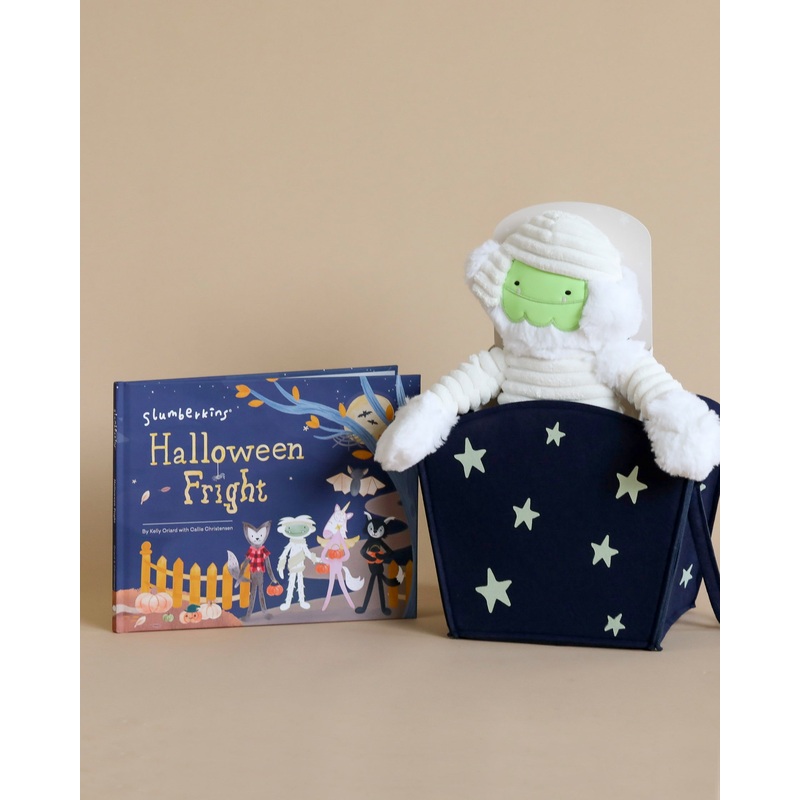 Slumberkins Halloween Gift Set - Mummy Kin + Halloween Fright Book