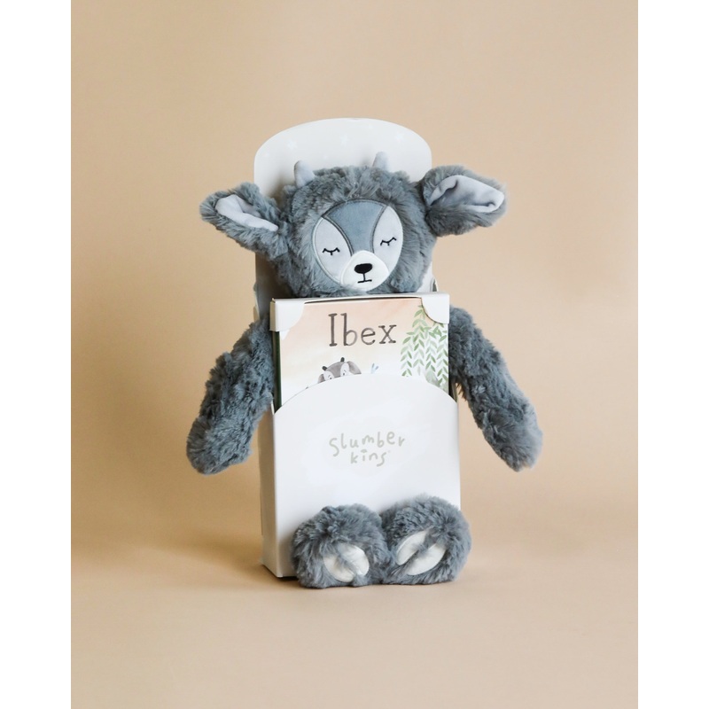 Slumberkins Ibex Kin + Lesson Book On Emotional Courage