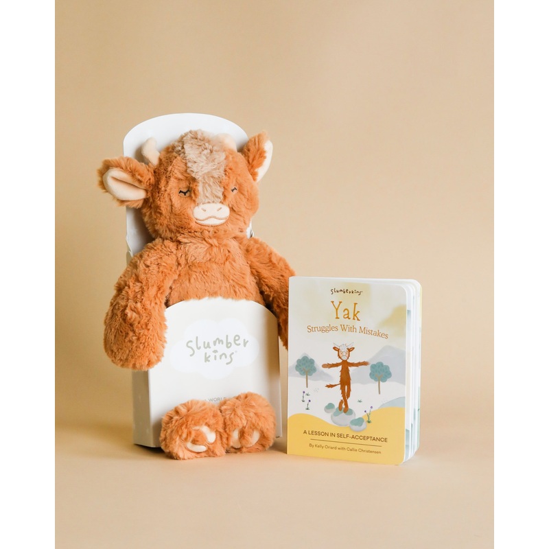 Slumberkins Yak Kin + Lesson Book On Self Acceptance