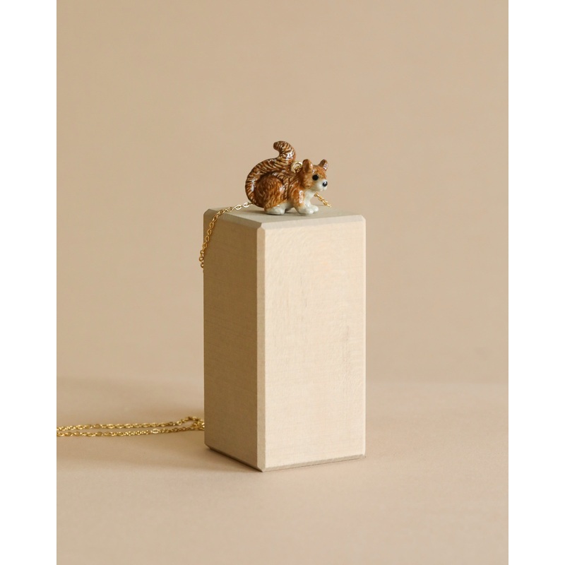 Squirrel Necklace