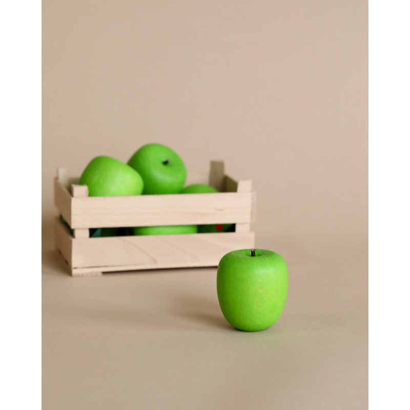 Erzi Apple Green Pretend Food