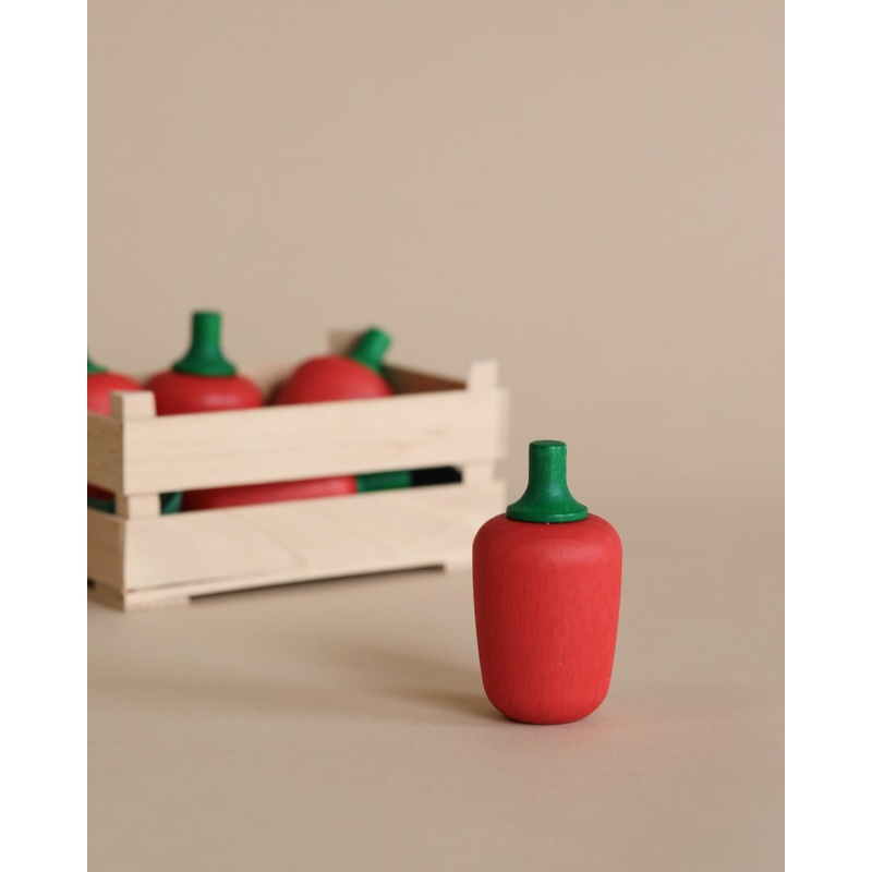 Erzi Red Pepper Pretend Food