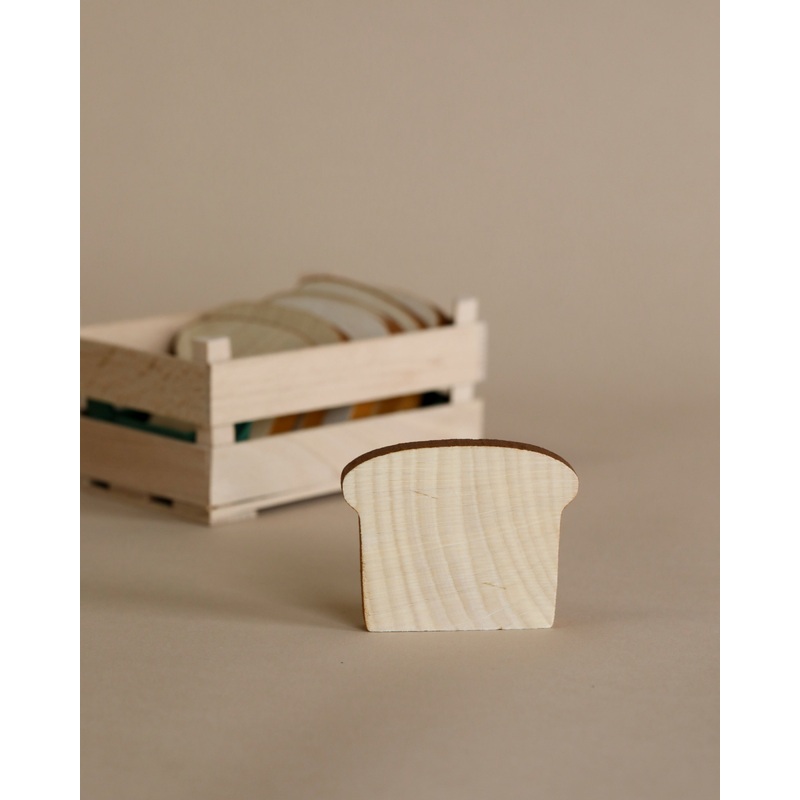 Erzi Slice of Toast Pretend Food
