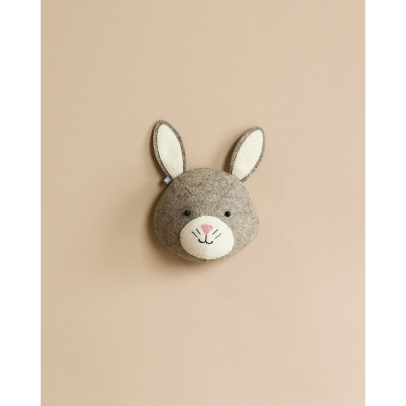 Handcrafted Felt Bunny Wall Decor - Mini